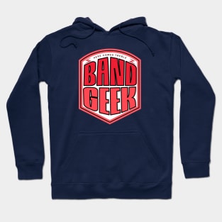 Band Geek - Red and Black Hoodie